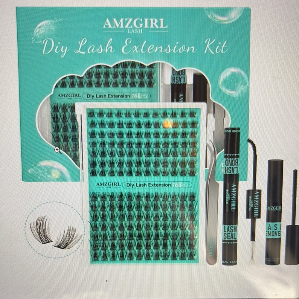 AMZGIRL Lash Extension Kit - 8-16mm